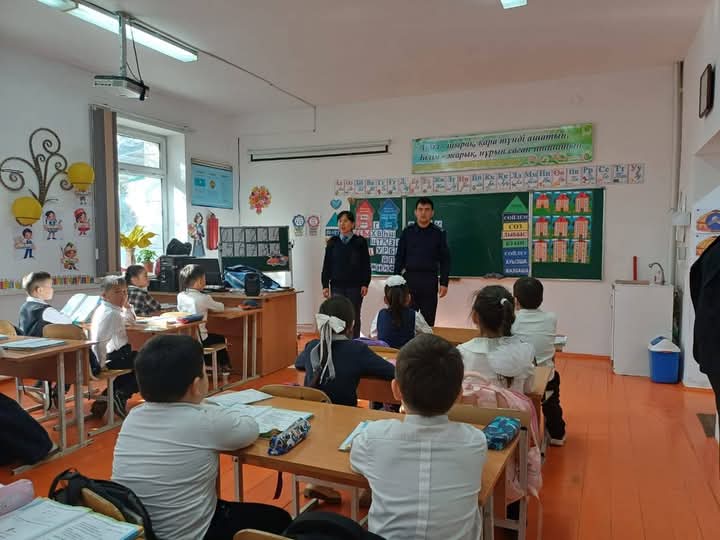 «ТЕМІР ЖОЛ ҚАУІПТІ АЙМАҚ» ТАҚЫРЫБЫНДА ТҮСІНДІРМЕ ЖҰМЫСТАРЫ ЖҮРГІЗІЛДІ
