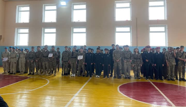 "МЕН ӨЗ ОТАНЫМНЫҢ ПАТРИОТЫМЫН" АТТЫ ӘСКЕРИ-ПАТРИОТТЫҚ САЙЫС ӨТКІЗІЛДІ