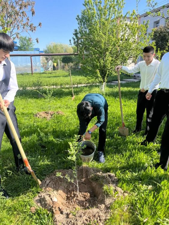 «ТҮЛЕКТЕРДІҢ АҒАШ ЕГУІ» экочеллендж